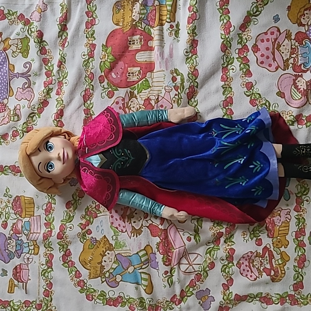 Disney Frozen Anna Hard Headed Doll